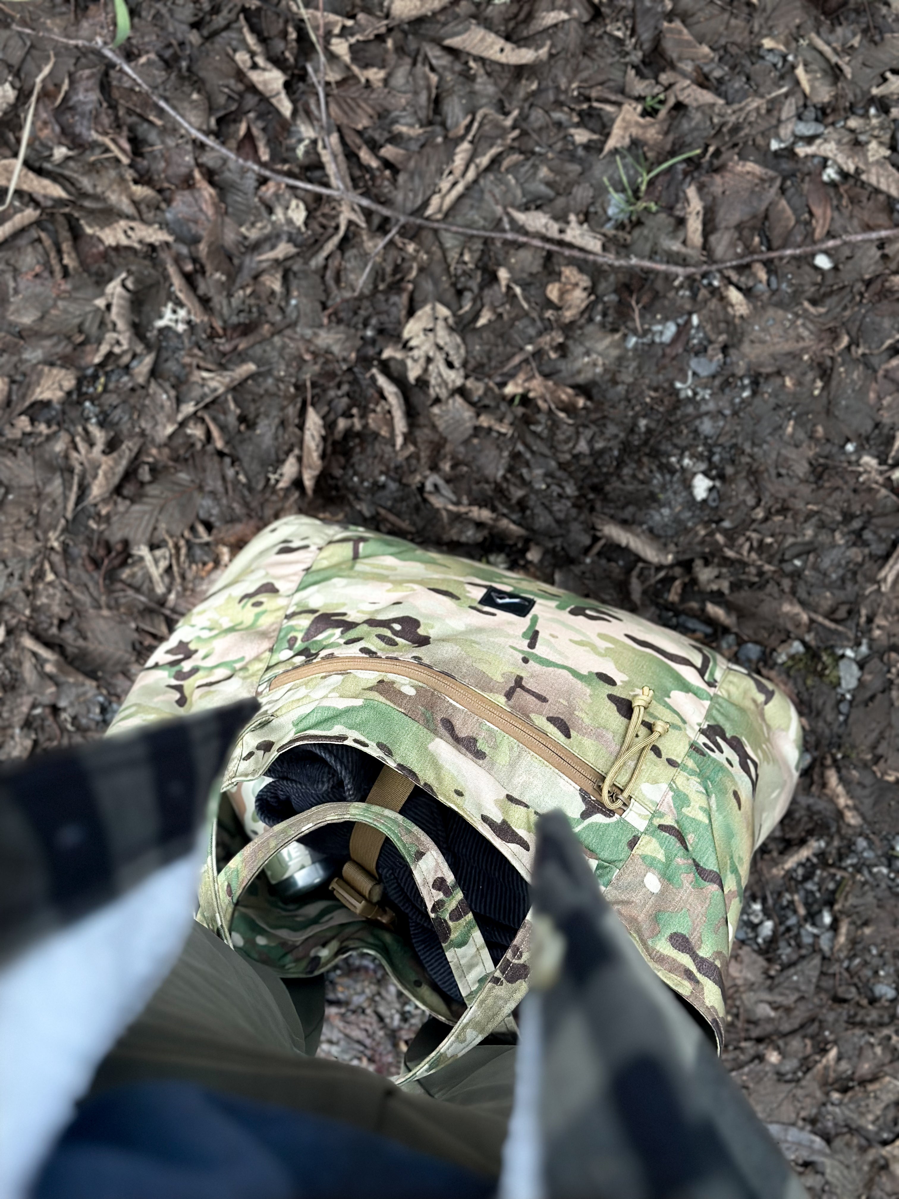 Ruckmule mfg company hiking hunting gear tote all purpose edc gear bag