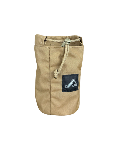 ruckmule mountain gear mfg coyote brown molle modular water bottle pouch attachment hiking hunting made in usa 