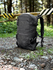 Ruckmule mfg company helix day pack backpack hiking outdoor backpack every day carry edc black