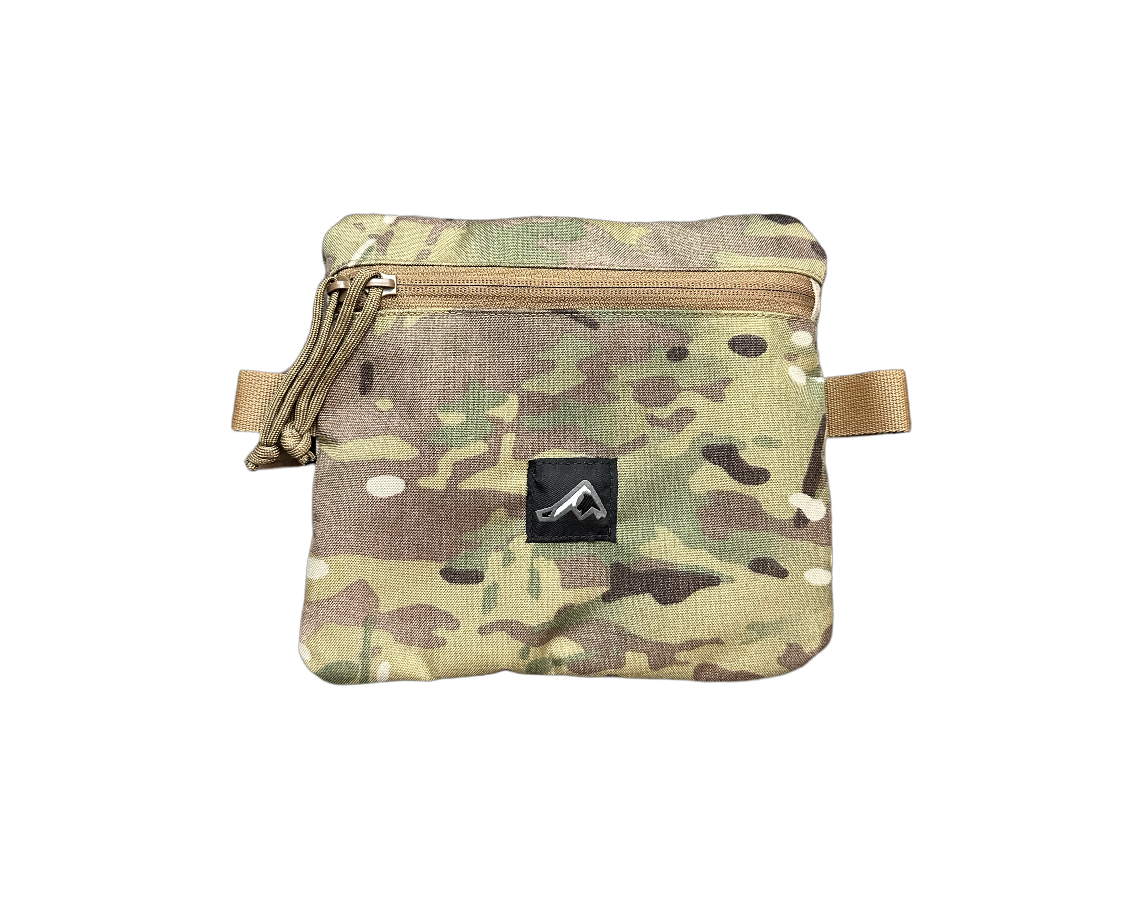 Ruckmule mfg company top zipper pack pouch organizer pouch MultiCam Coyote brown hiking hunting pouch 