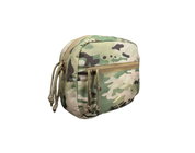 Ruckmule xl Pacer pouch front panel view MOLLE general purpose pouch modular pouch Ranger green