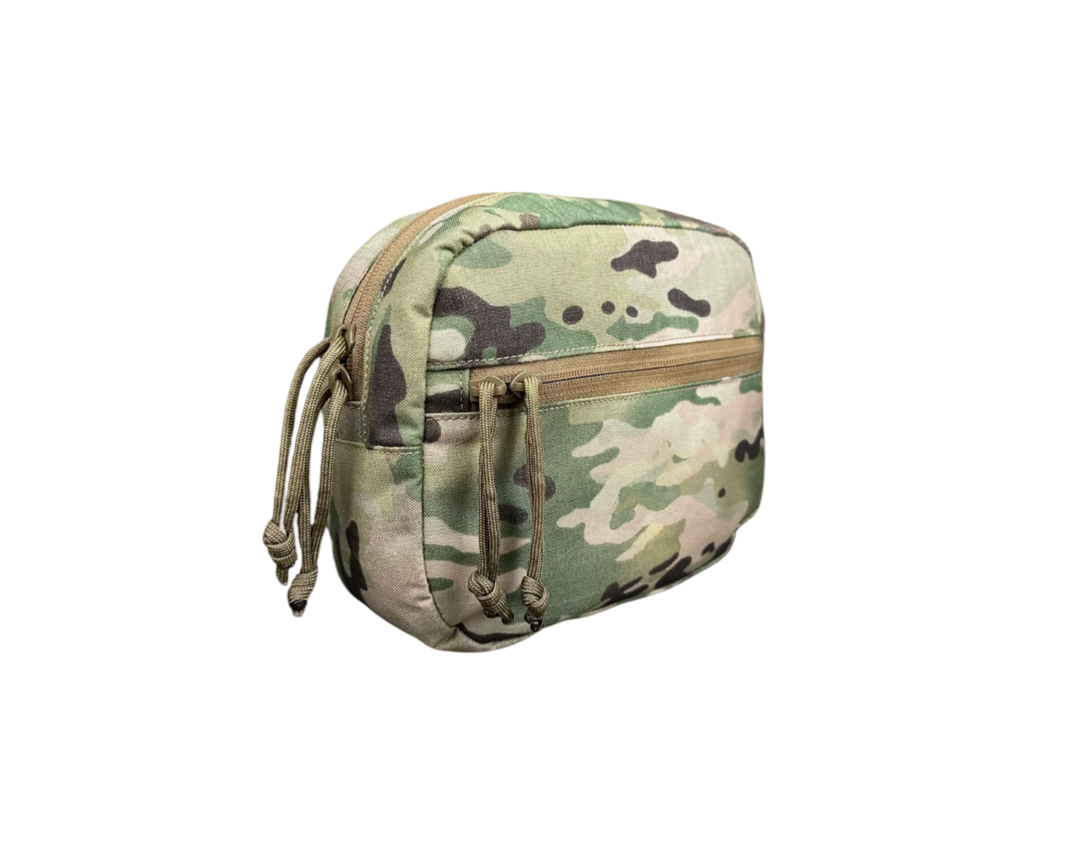 Ruckmule xl Pacer pouch front panel view MOLLE general purpose pouch modular pouch Ranger green