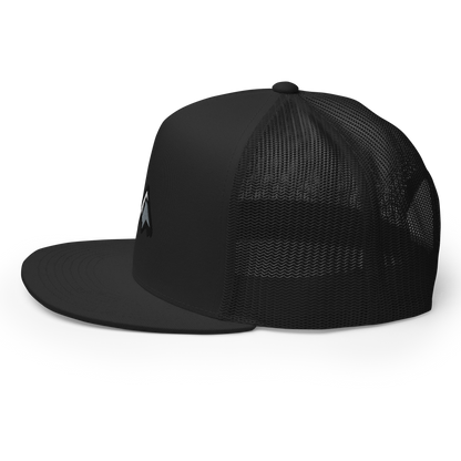 ruckmule v1 snapback hat left black