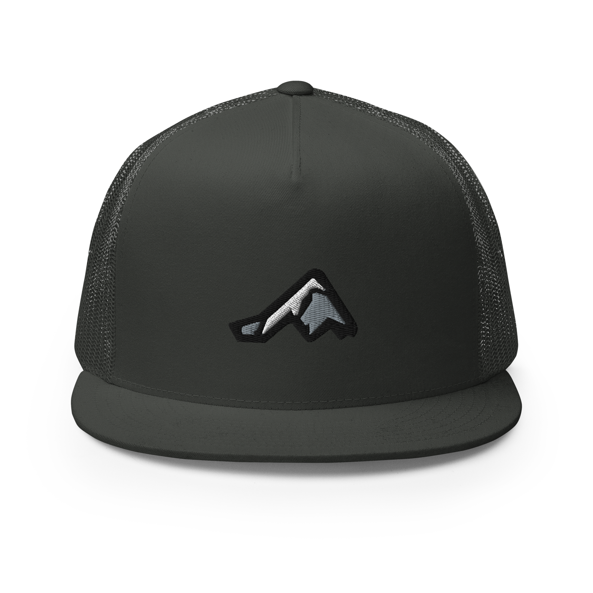 rmg v1 charcoal snapback front