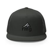 ruckmule charcoal front snapback