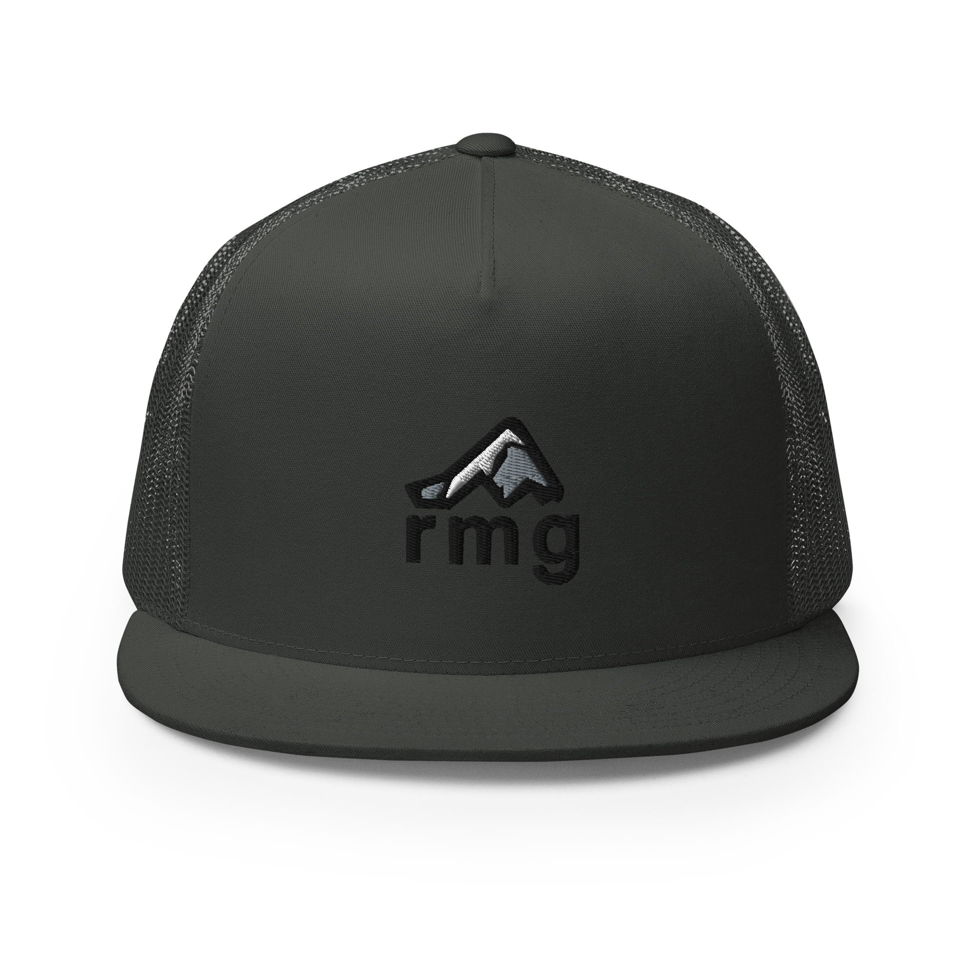 ruckmule charcoal front snapback