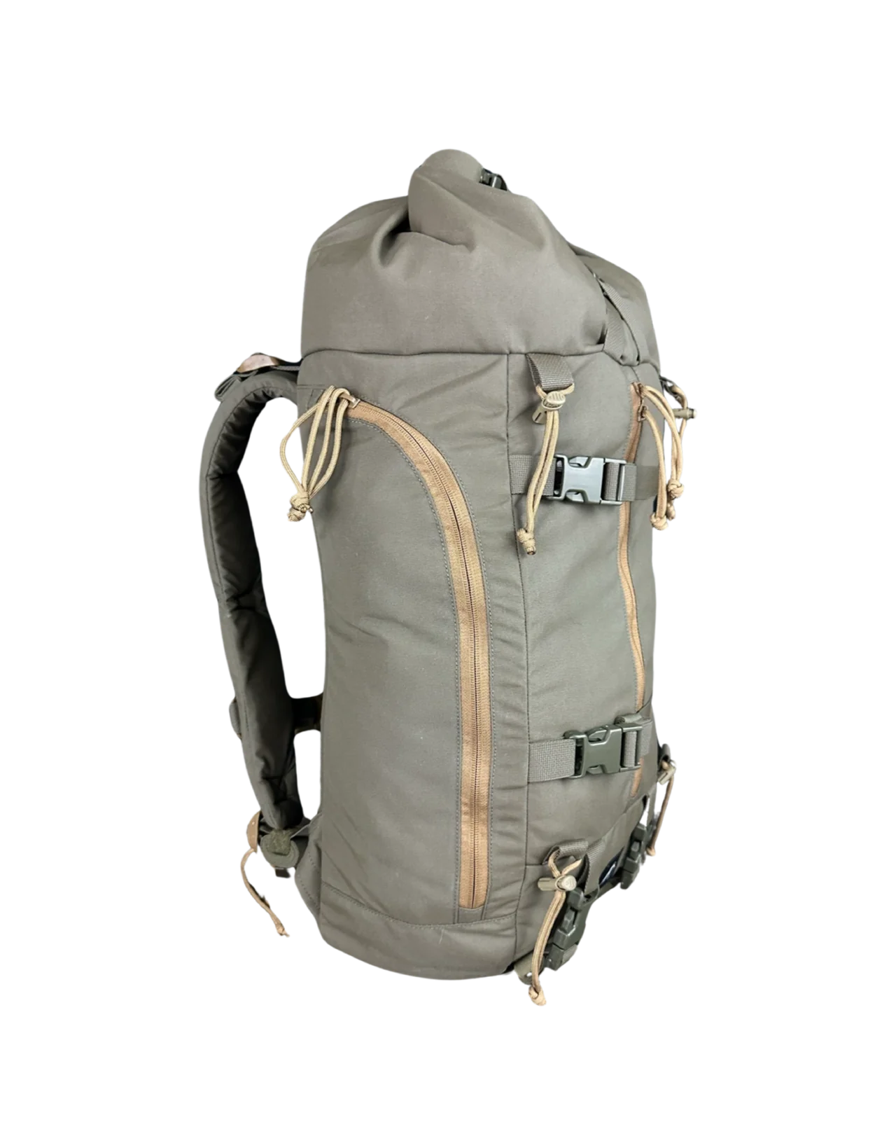 Ruckmule mfg company rainier backpack day pack roll top