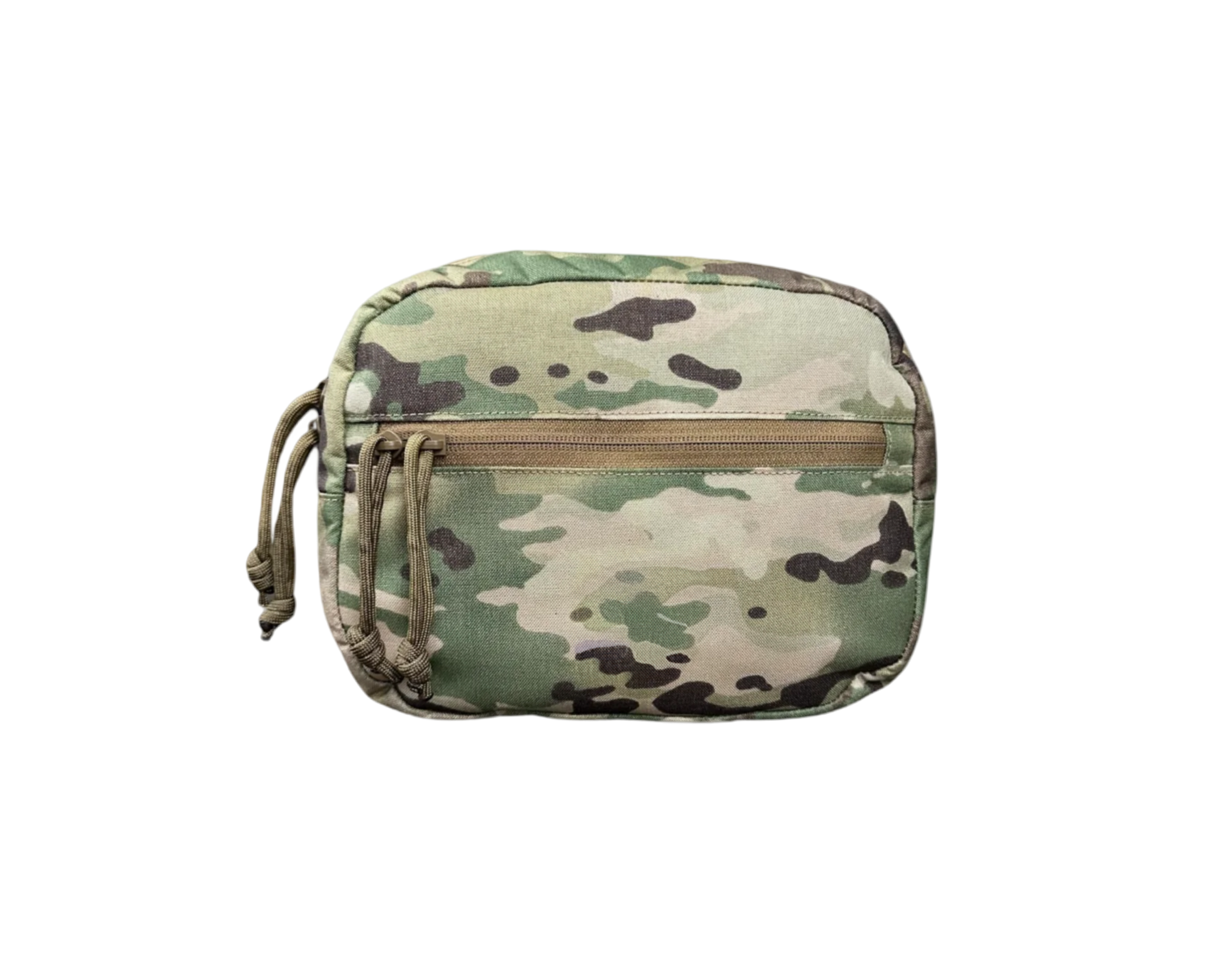 Ruckmule xl Pacer pouch front panel view MOLLE general purpose pouch modular pouch Ranger green