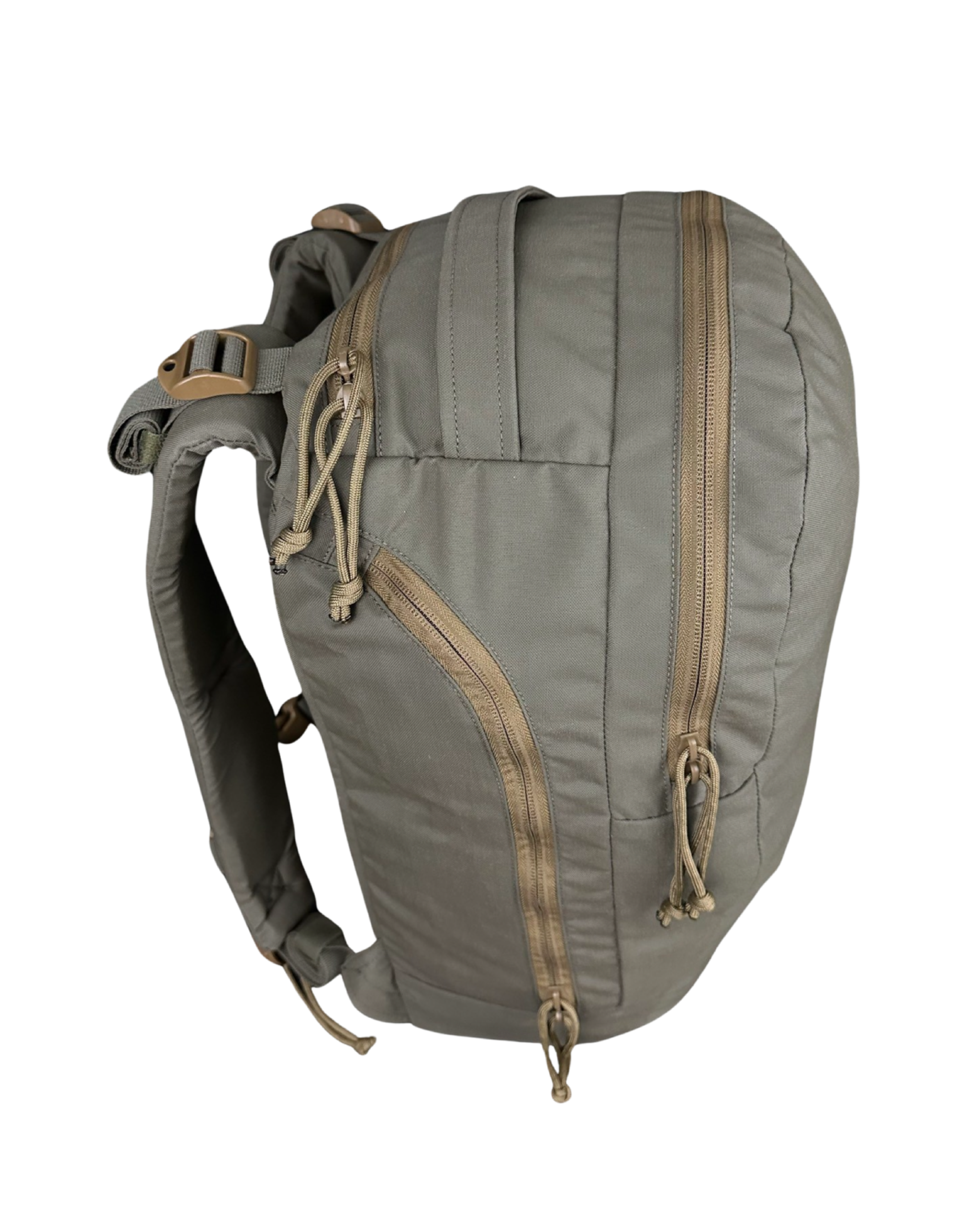 ruckmule crux backpack top and side panel hiking backpack