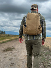 Ruckmule mfg company Corso backpack MOLLE edc every day carry pack Coyote brown 