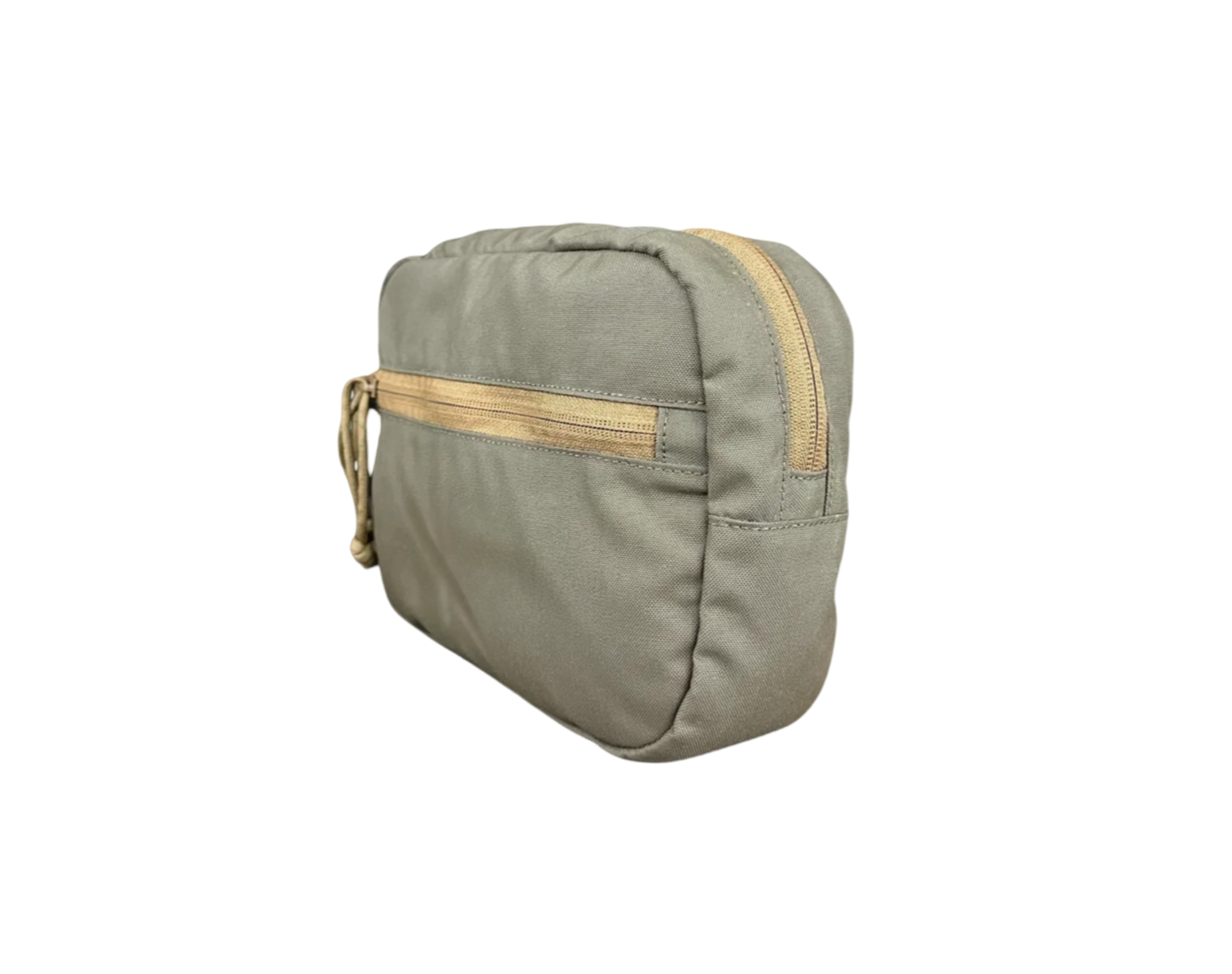 Ruckmule xl Pacer pouch front panel view MOLLE general purpose pouch modular pouch Ranger green