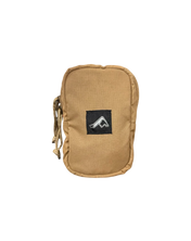 Modular pouch attached to backpack MOLLE Utility pouch Ruckmule mfg company general purpose pouch