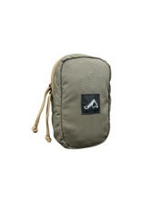 Modular pouch attached to backpack MOLLE Utility pouch Ruckmule mfg company general purpose pouch