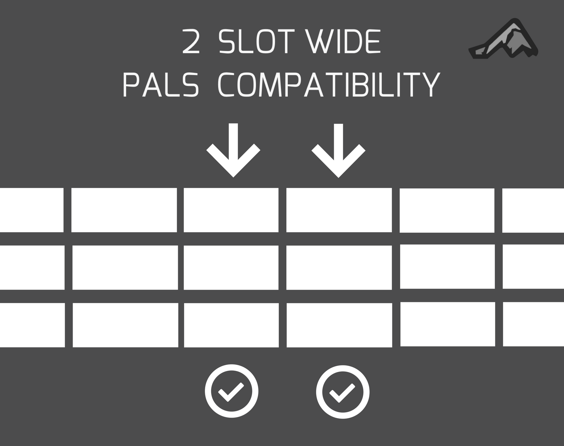 2 slot wide compatibility example MOLLE modular 