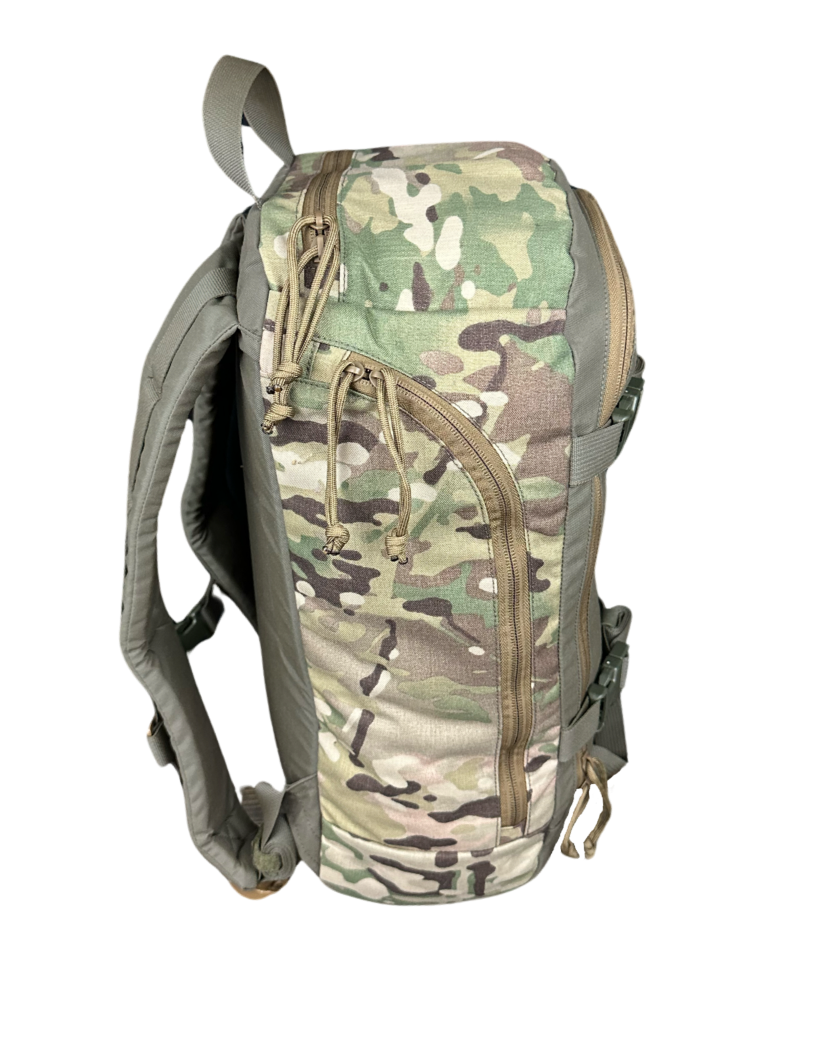 ruckmule ace backpack left side profile view